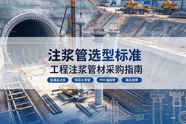 依兰注浆管选型标准