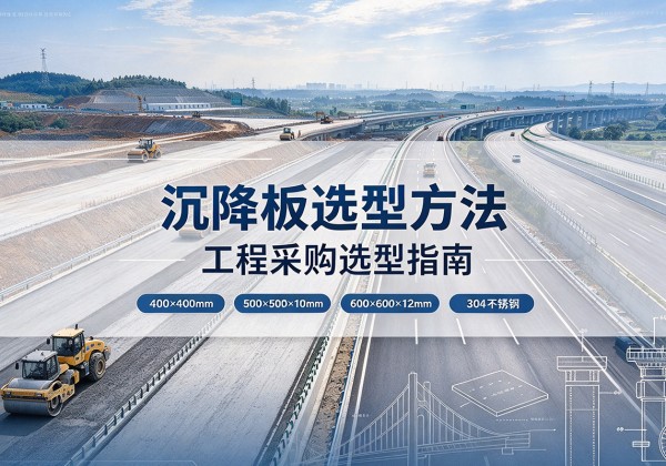 依兰沉降板选择方法