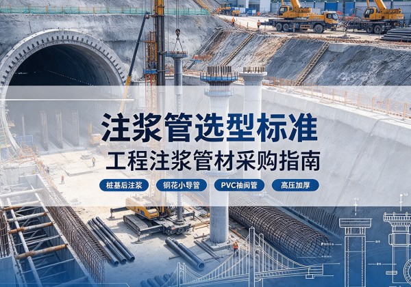 依兰注浆管选型标准